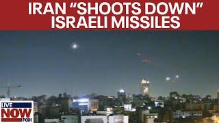 Iranian air defenses intercept Israeli missiles | LiveNOW from FOX