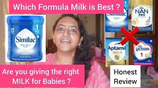 Which FORMULA MILK is Best ? குழந்தைக்கு சிறந்த ஃபார்முலா பால் எது ?