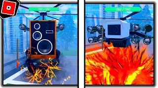 ALL NEW UPDATE with CAMERA + SPEAKER HELICOPTERS and MORE in ST: BLOCKADE REBOOT - Roblox