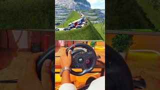 World most deadly Road euro truck simulator 2 steering wheel gameplay #shorts