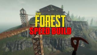 The Forest | SPEED BUILD (ModAPI) | Latonder