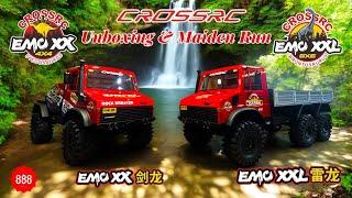 [Unboxing] CrossRC EMO XXL Brontosaurus and XX Stegosaurus 1:6 Scale Crawler | GBTB