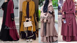 New latest dubai abaya borka collection 2024/trendy Kaftan design abaya borka