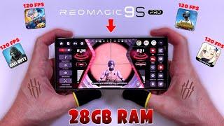 REDMAGIC 9S PRO has 28GB RAM  | UNBOXING + REVIEW (PUBGM / CODM / GENSHIN IMPACT / MLBB)