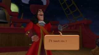 KH HD 1.5 final mix re chain of memories part 8 neverland, captain hook and riku 2