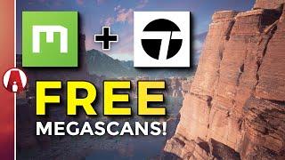 How to use MEGASCANS for FREE in Twinmotion