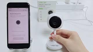 VENZ smart indoor camera pairing process -- R4114 V2