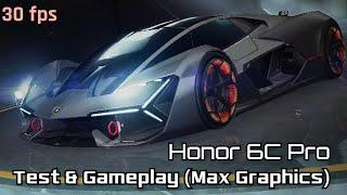 Asphalt 8 Airborne / Test & Gameplay (Honor 6C Pro)