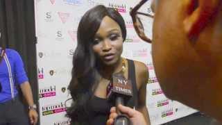 Sundai Love interviewed at ANTM Cycle 20 Premiere
