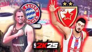 FC BAYERN MUNICH vs. CRVENA ZVEZDA - EUROLEAGUE - NBA 2K25 4K