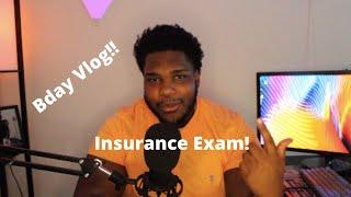 I Passed My Life Insurance Exam! | Birthday Vlog