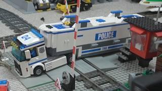 Train Crash Lego Police Truck