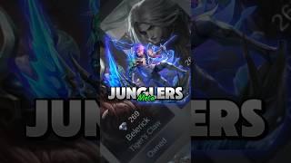 BEST JUNGLERS IN CURRENT METMETA. #mobilelegends #mlbb