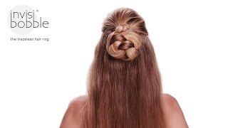 braid bun bang - easy invisibobble hair tutorial by Jenny Strebe alias Confessions of a Hairstylist