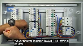 Three Phase DB Wiring