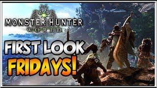 Monster Hunter World PS4 - First Look Part 1 PS4 Gameplay Review