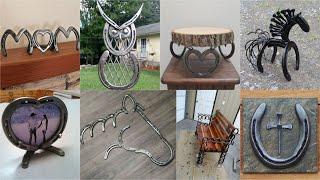 100+ Amazing Diy Horseshoe craft ideas for beginners | #design #crafts#design #metal #art #upcycling