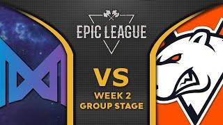 NIGMA vs VP - GREAT PERFORMANCE! - EPIC LEAGUE 2020 Dota 2 Highlights