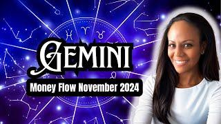 GEMINI: Your Money & Career Reading for November 2024