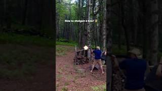 That’s one way to do it!️#shotgun #beer #shooting #outdoors #slowmotion #yeehaw #fyp #slomo #shorts