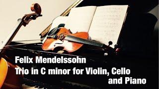 Felix Mendelssohn trio in c minor, IV mov
