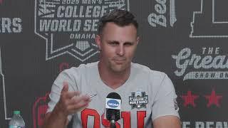 Oregon State Baseball Press Conference: 6/17/25 vs. Louisville