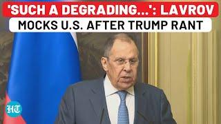 On Cam: Putin Aide Lavrov Mocks USA In Front Of NATO Member Amid Trump's Rant On Russia| Ukraine
