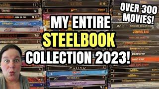 MY ENTIRE STEELBOOK COLLECTION!!! | January 2023 Update!