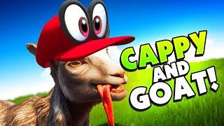 CRAZY Goat Finds a MAGIC Hat That Can Possess Humans! - Goat Simulator 3 DLC