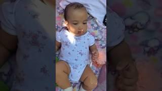 So cute baby #baby #babygirl #funnyshorts #viral #shorts