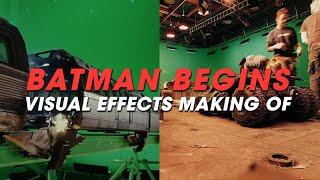 All BATMAN BEGINS visual effects behind the scenes