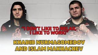 COACH KHABIB NURMAGOMEDOV | ISLAM MAKHACHEV LIKES TO RELAX