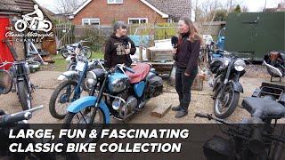 Classic Bike Collector - Julie & Rick's Big British Bike Collection