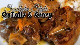 Oven baked OxTails and Gravy| How to make smothered oxtails