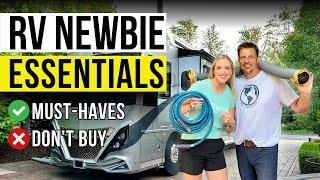 RV Newbie | ESSENTIAL Gear & What NOT to Buy