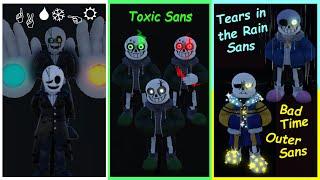 roblox# 346 [ Multiverse Of SUS ] [ Gaster , Toxin Sans , Tears in the Rain Sans , Bad Time Outer ]