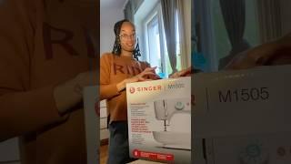 Unboxing my New #SewingMachine #asmr ￼#sewing #singersewingmachine