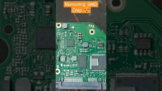 SMD IC Chip Removing #chip #smd #electronic
