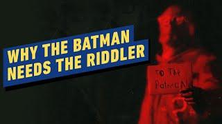 Why The Robert Pattinson Batman Needs The Riddler | DC FanDome 2021