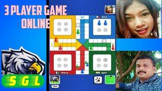 LUDO GAME 3 PLAYER ONLINE | VERY INTERESTING GAME | SHERY GAMES LAND