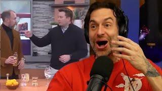 Chris D'Elia Reacts to Mocktail Manhandling