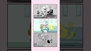 Triple Fart Attack  #mimichi #animation #onoff #furry #かわいい #mimi #memes