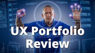 UX portfolio review