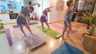 Quý Phạm Yoga | Chuỗi bài tập tăng sức mạnh cơ đùi, thăng bằng | 240719