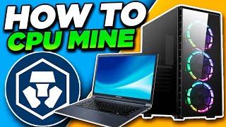 How to CPU Mine CRO on any computer/laptop