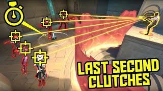 VALORANT But Only LAST SECOND Clutches