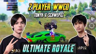 PUBG Mobile Thailand: 2 Player WWCD Ultimate Royale TonyK x SchwepXz