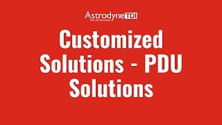 Customized Solutions - PDU Solutions: Tunc Icoz, VP GM of EMI Filters