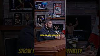 Khabib on Dagestani Culture.  #Khabib #ArielHelwani #UFC #Dagestan #Russia #MMA #fyp
