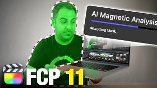 Final Cut Pro 11 Is Here! | New AI Magnetic Mask, Captions, & More